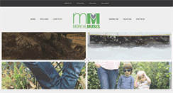 Desktop Screenshot of mortalmuses.com